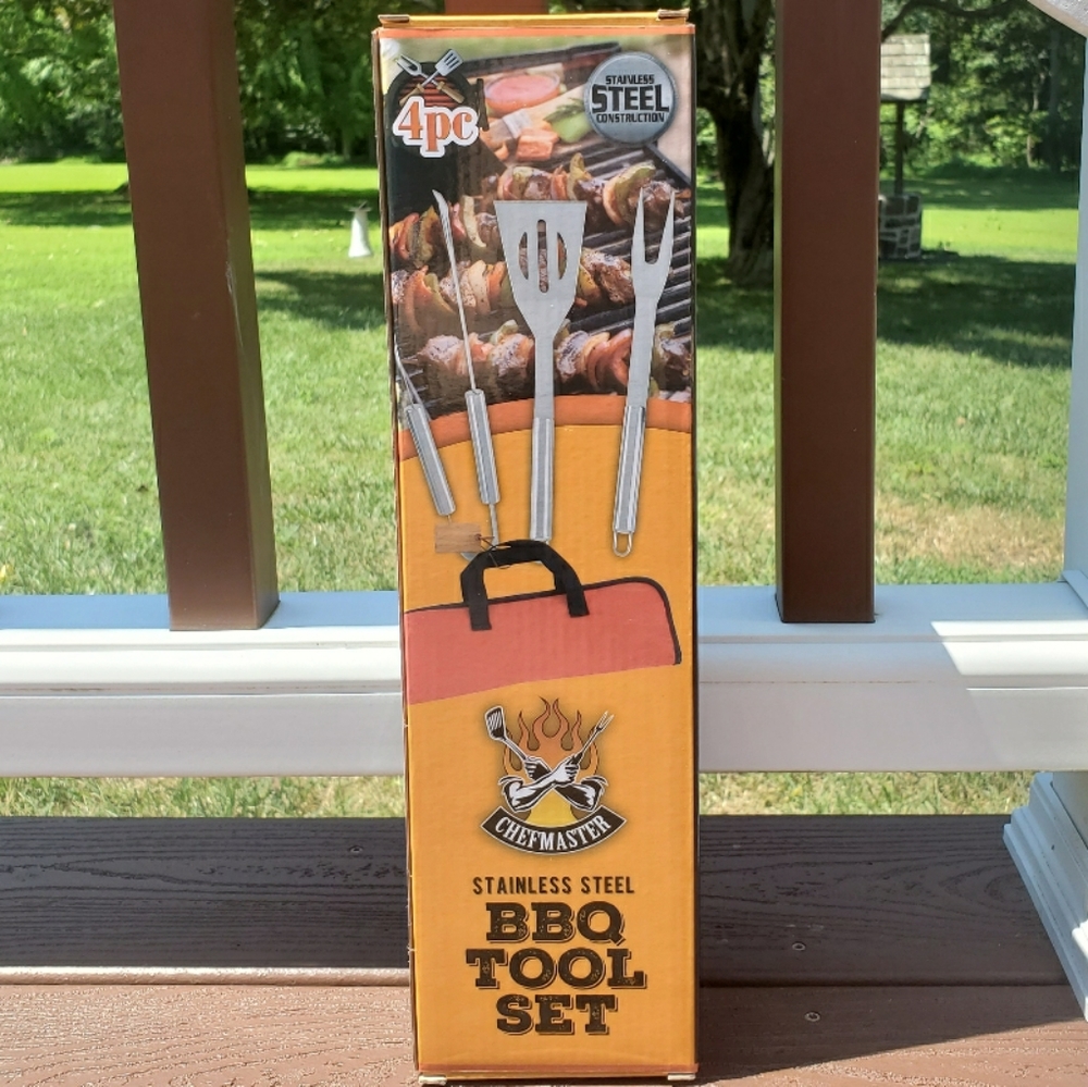 Stainless Steel Barbecue Tool Set